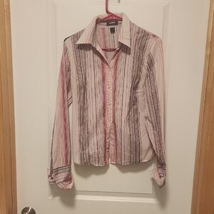 Express Multicolor Striped Shirt